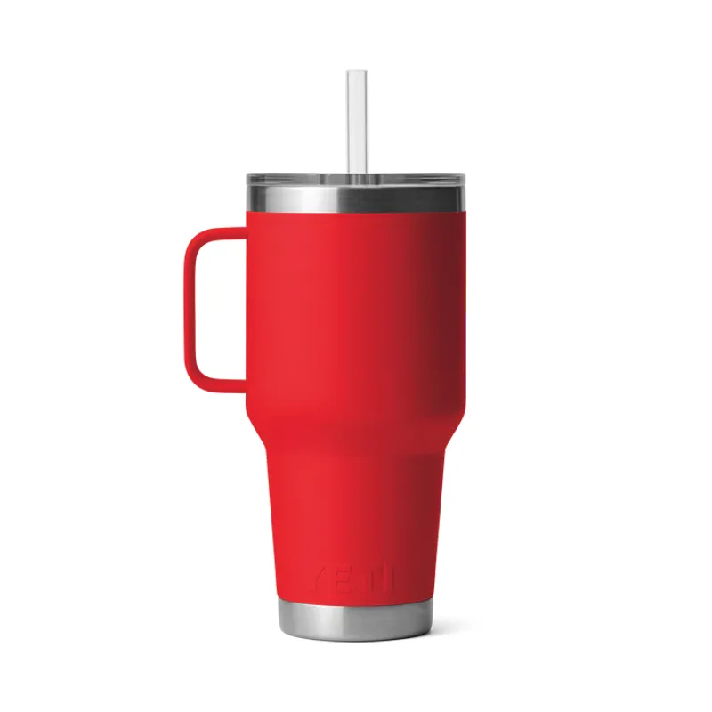 YETI Rambler 35 Oz Straw Lid Mug - Rescue Red-1