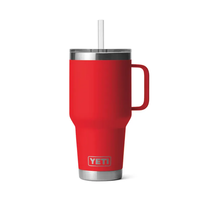 YETI Rambler 35 Oz Straw Lid Mug - Rescue Red
