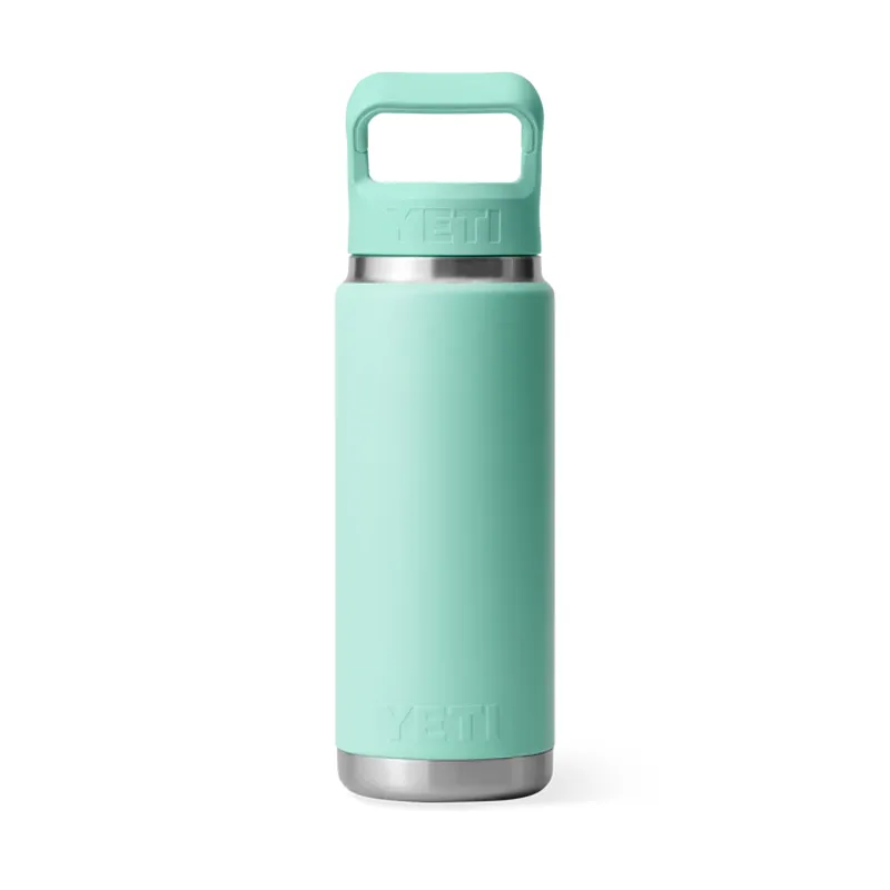 YETI Rambler 26 Oz Coloured Straw Cap Bottle - Seafoam-2