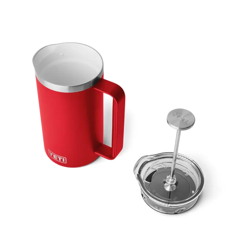 YETI French Press 34oz - Rescue Red-4