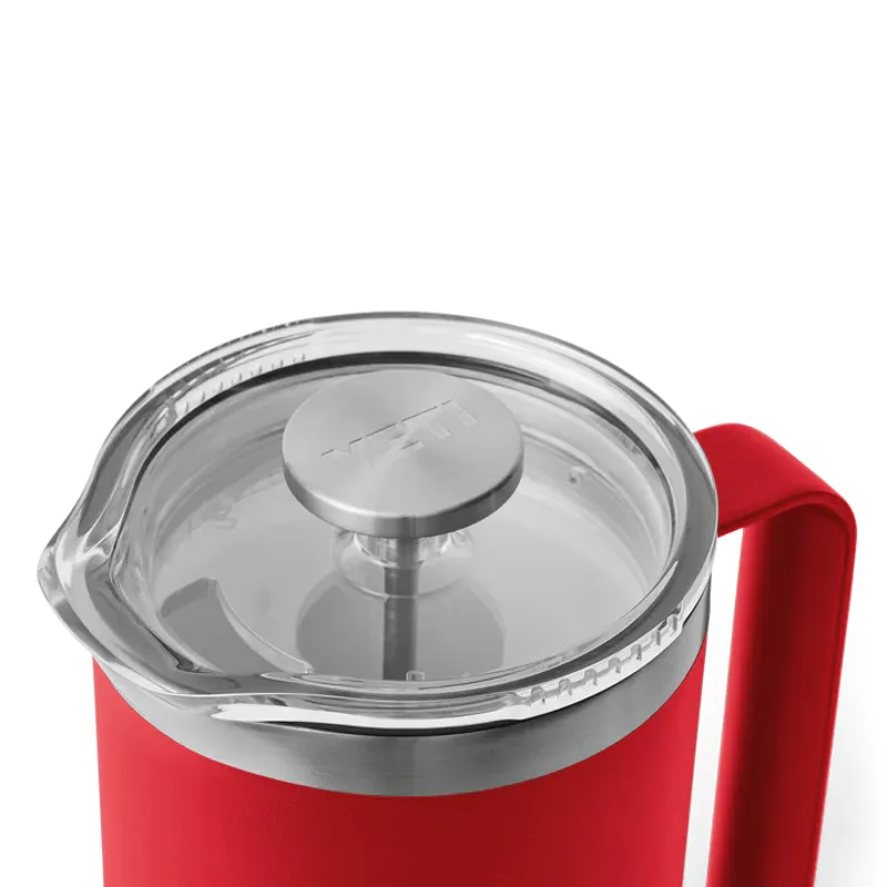 YETI French Press 34oz - Rescue Red-6