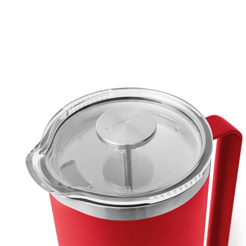 YETI French Press 64oz - Rescue Red-5