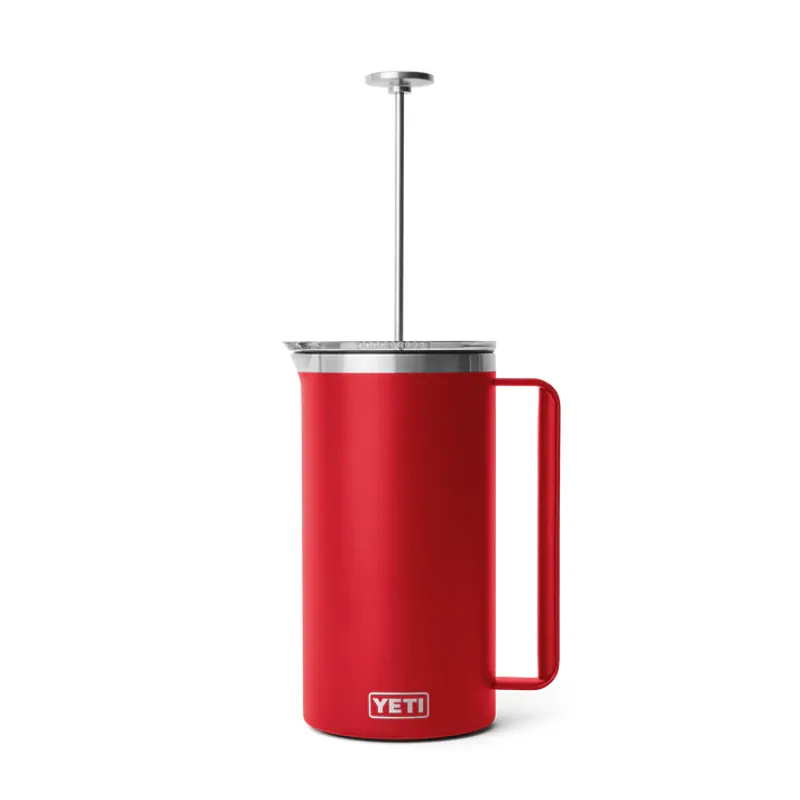 YETI French Press 64oz - Rescue Red-4