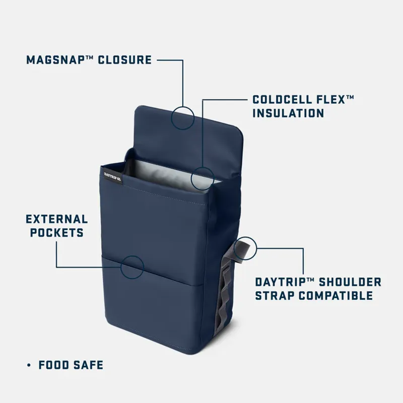 YETI Daytrip 6L Insulated Lunchbag - New Navy-7