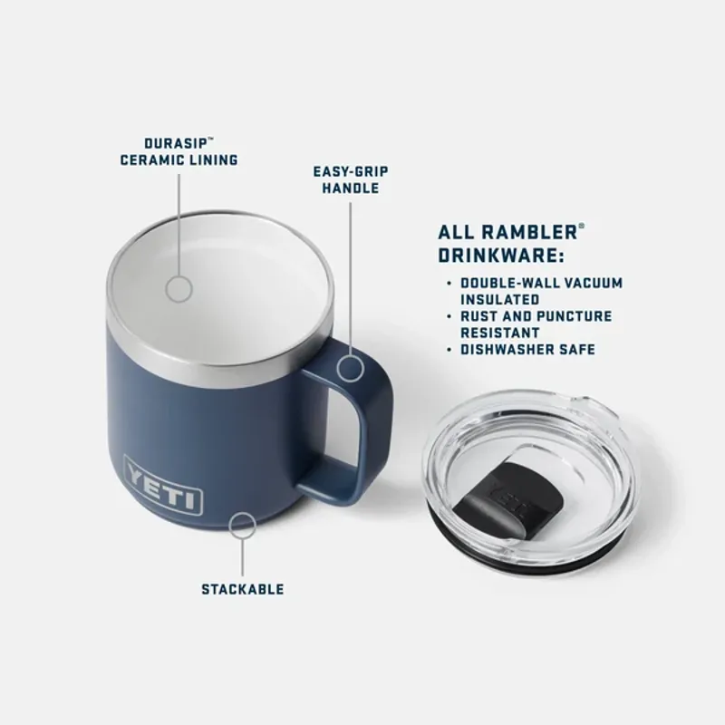 YETI Rambler 10oz Ceramic Lined Mug - Cape Taupe-3