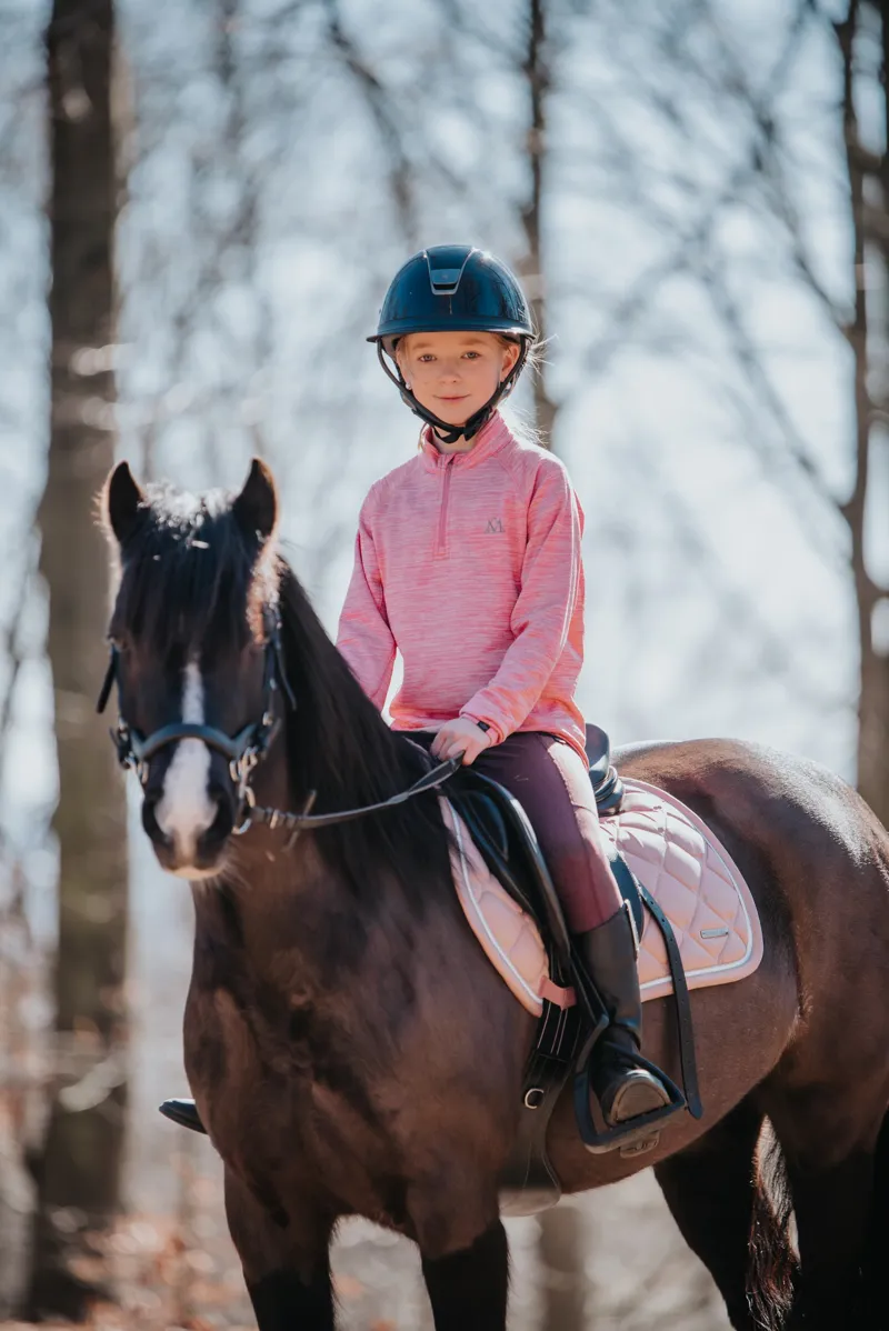 Mountain Horse Junior Tate Tech Fleece - Pink-2