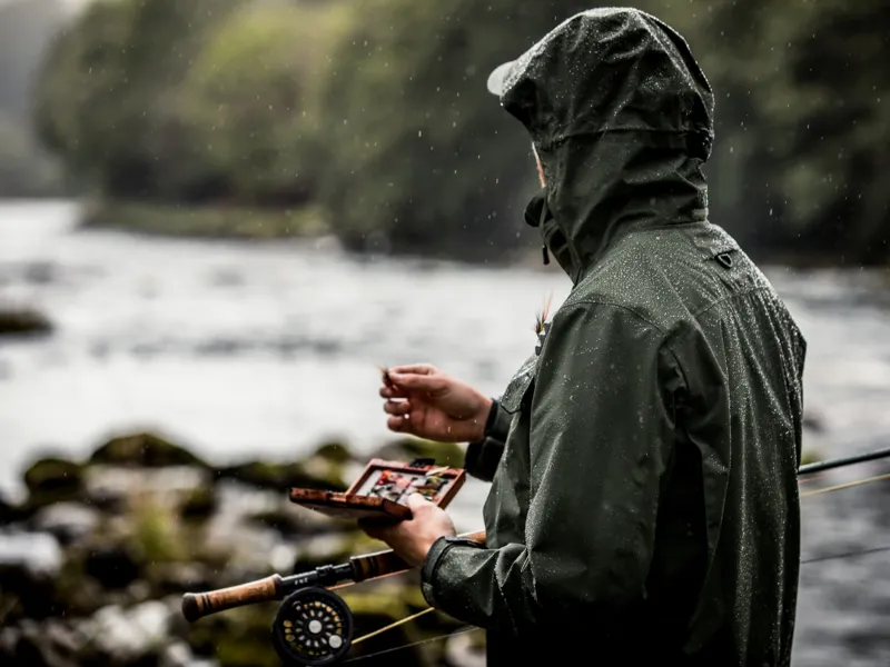 Fly fishing sales rain gear
