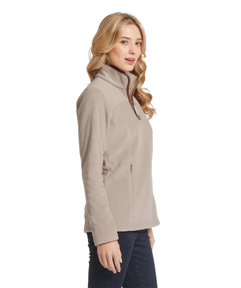 Schoffel Tilton II 1/4 Zip Fleece - Mushroom-2