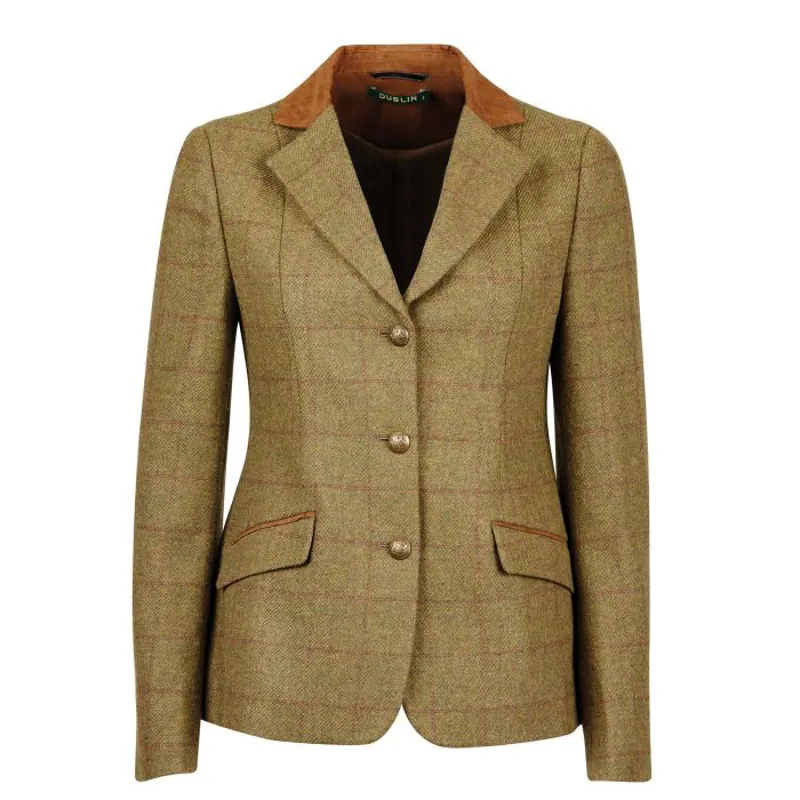 Dublin Albany Tweed Childs Tailored Jacket - Brown