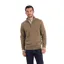 Schoffel Lewis Lambswool 1/4 Zip Jumper - Mushroom