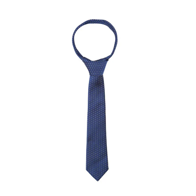 Supreme Products Childs Show Tie - Navy/Gold spot