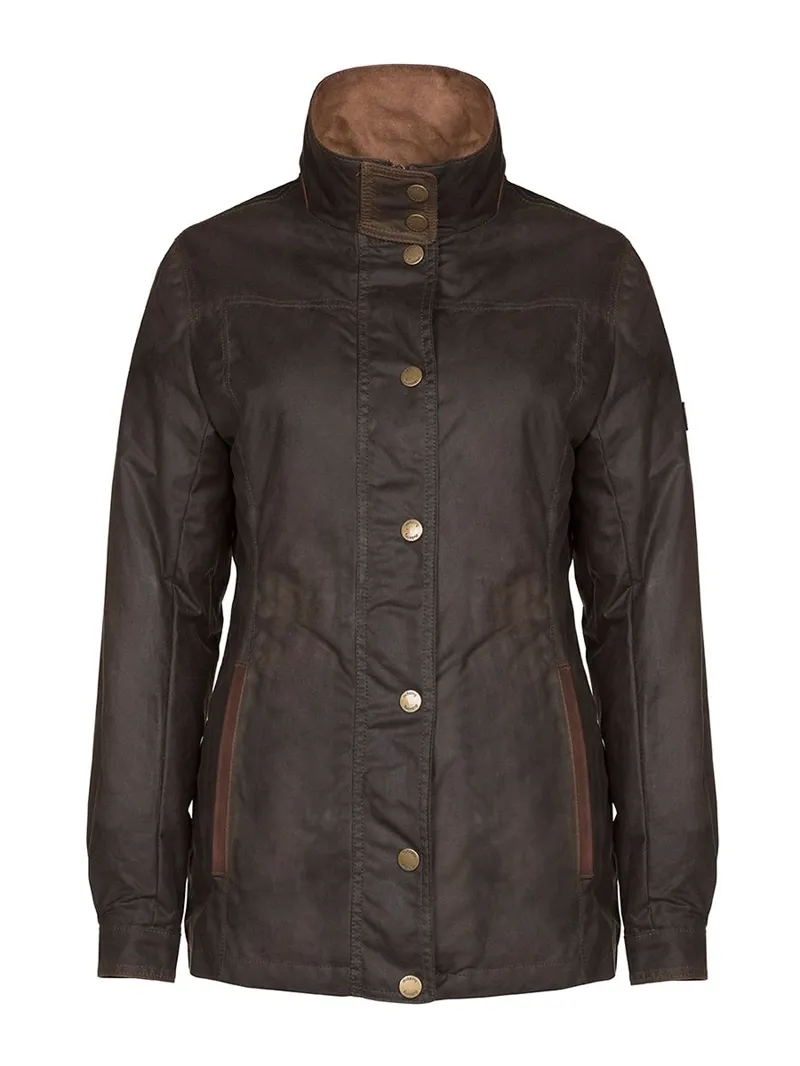 Dubarry Mountrath Waxed Jacket - Olive