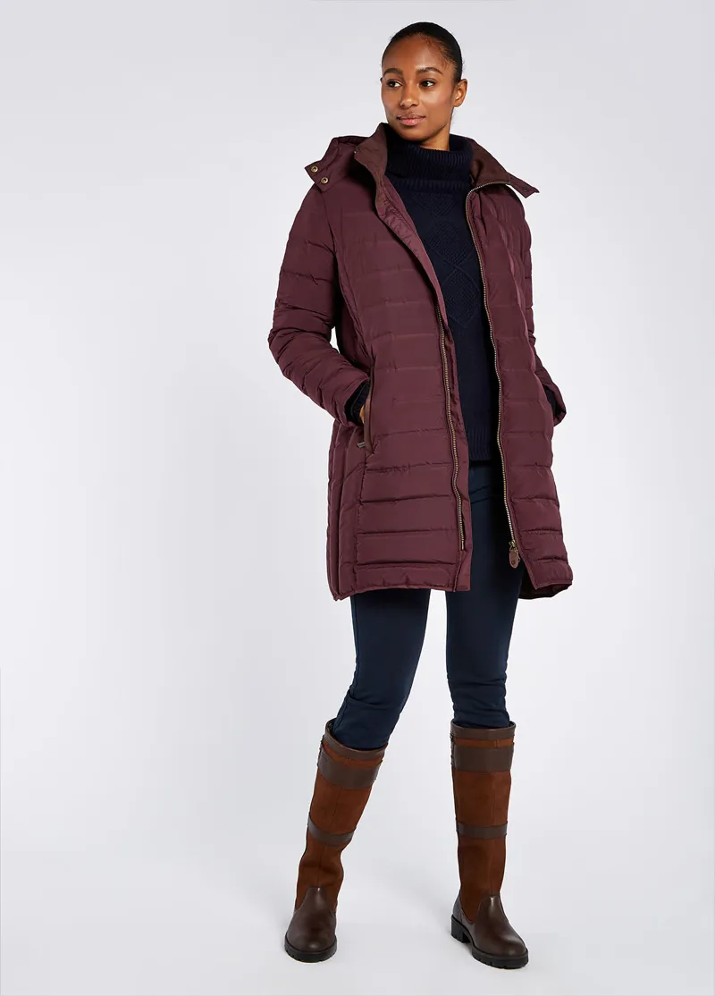 Dubarry Ballybrophy Jacket - Currant-1