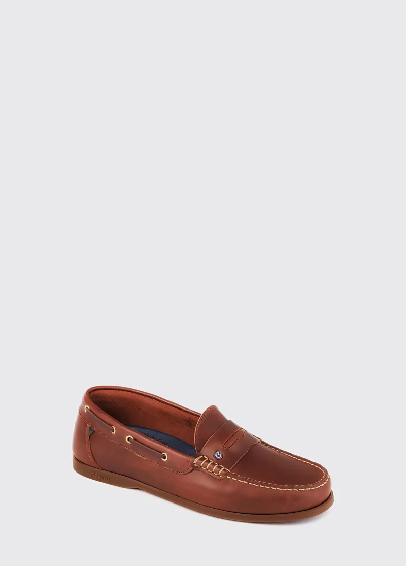 Dubarry Spinnaker Gents Moccasin - Brown-1