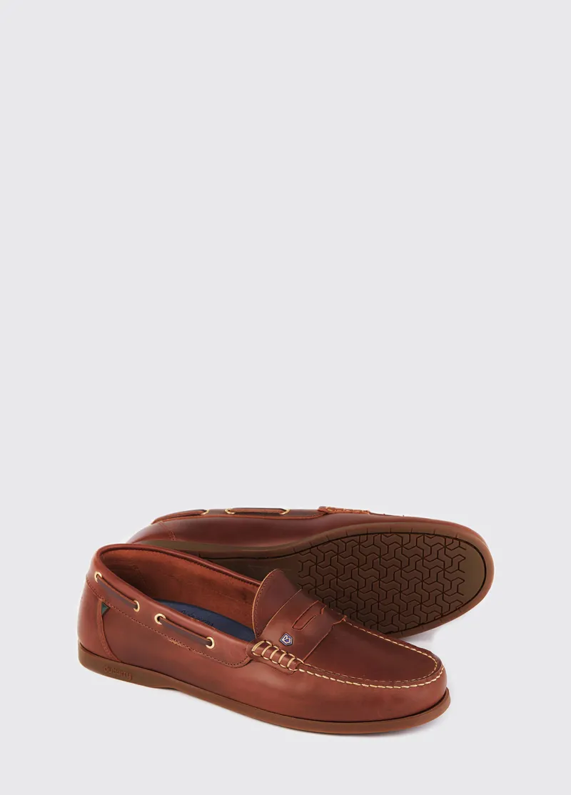 Dubarry Spinnaker Gents Moccasin - Brown-3