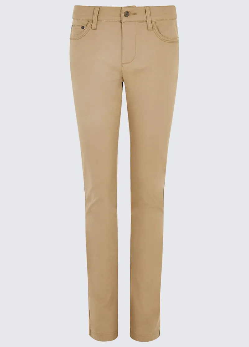 Dubarry Greenway Ladies Trousers - Oyster-1