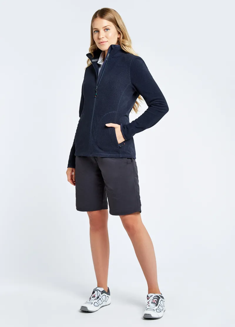 Dubarry Sicily Aquatech Ladies Full Zip Fleece - Navy-3
