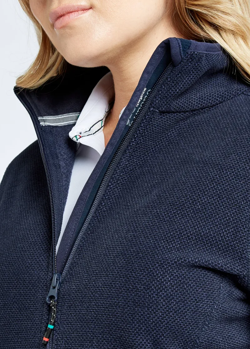 Dubarry Sicily Aquatech Ladies Full Zip Fleece - Navy-4