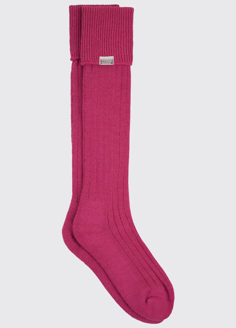 Dubarry Alpaca Sock - Pink