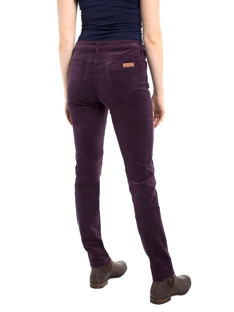 Dubarry Honeysuckle Cord Trouser - Plum-5