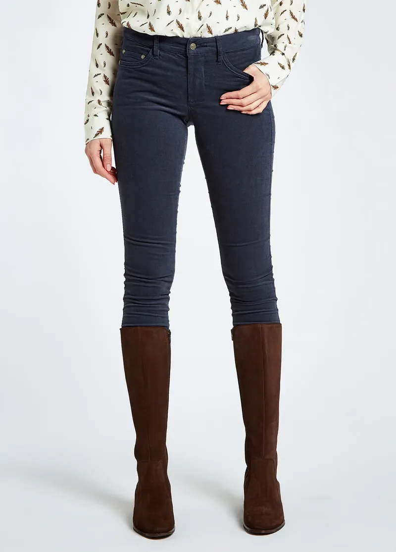 Dubarry Honeysuckle Cord Trouser - Indigo-3