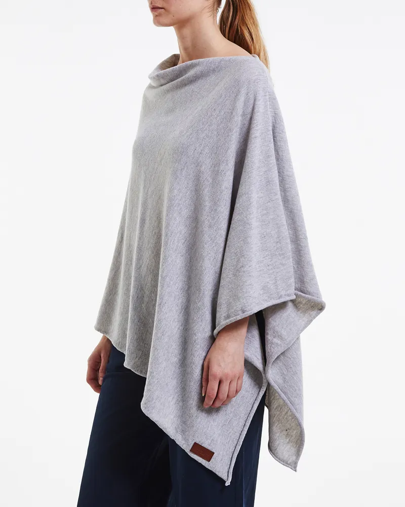 Holebrook Sofie Poncho - Sand melange-3
