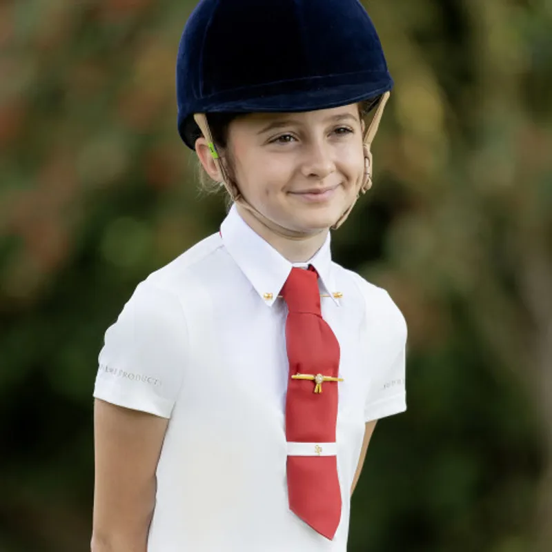 Supreme Products Short Sleeve Champion Jnr Show Competition Shirt - White-1