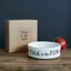 Sweet William Small Pet Bowl - Talk To The Paw