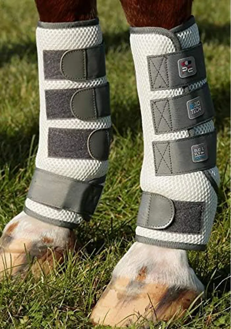 Premier Equine Pro-Tech Bug and Fly Boots - White