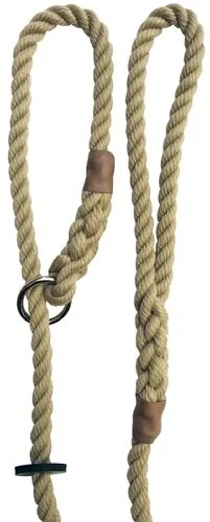 Sporting Saint Rope Slip Lead 8mm - Natural-2
