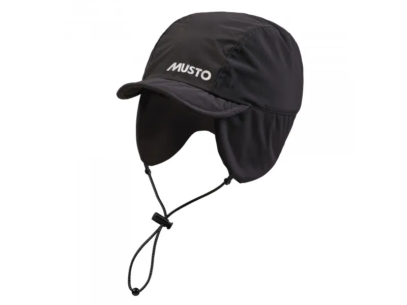 Musto MXP Fleece Lined Waterproof Cap - Black