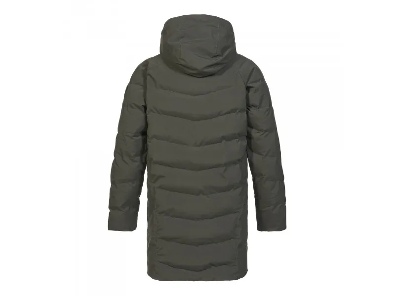 Musto Marina Long Quilted Jacket - Field Green-1