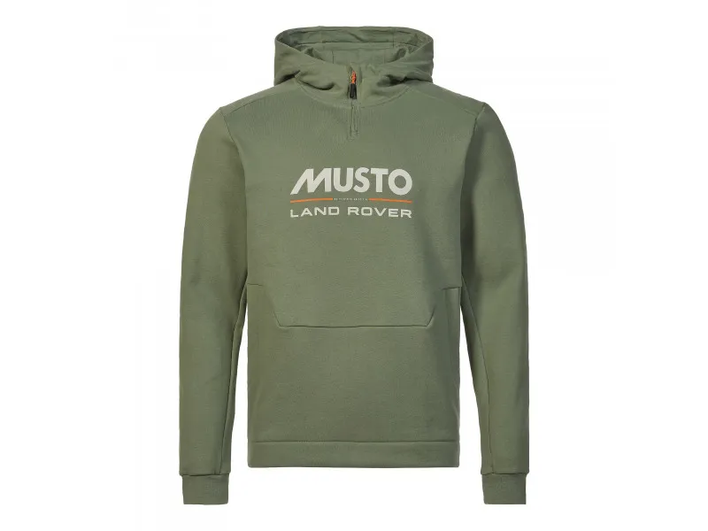 Musto Land Rover Hoodie 2.0 - Pangea Green