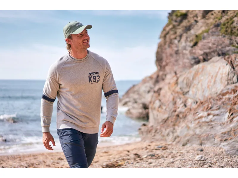 Musto Essential Fast Dry Crew Cap - Sea Spray-2