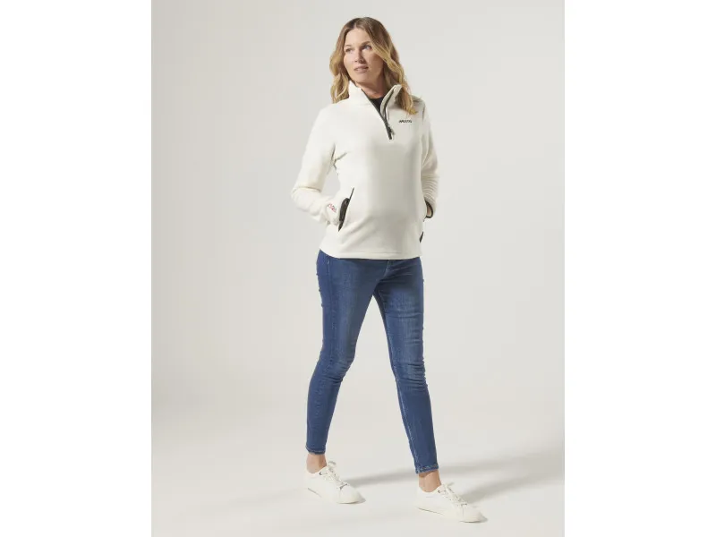 Musto Snug Fleece - Antique Sail White-4