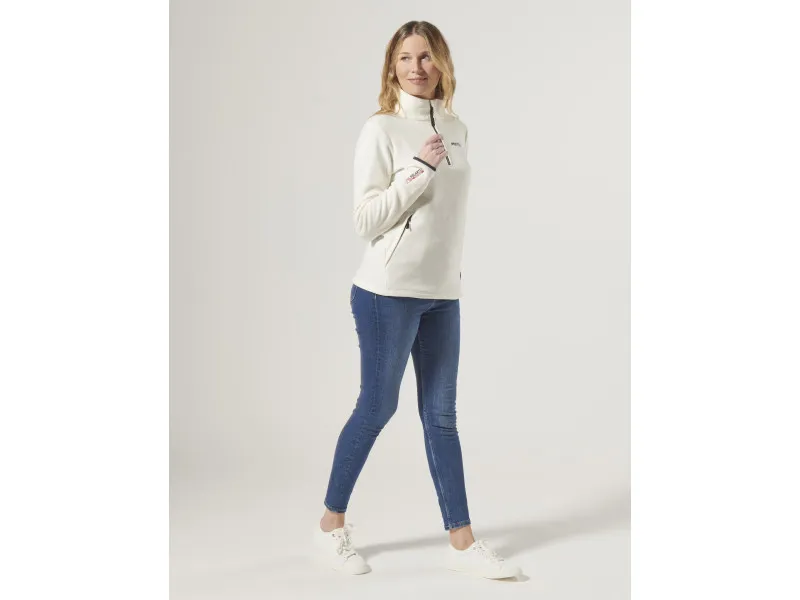 Musto Snug Fleece - Antique Sail White-2