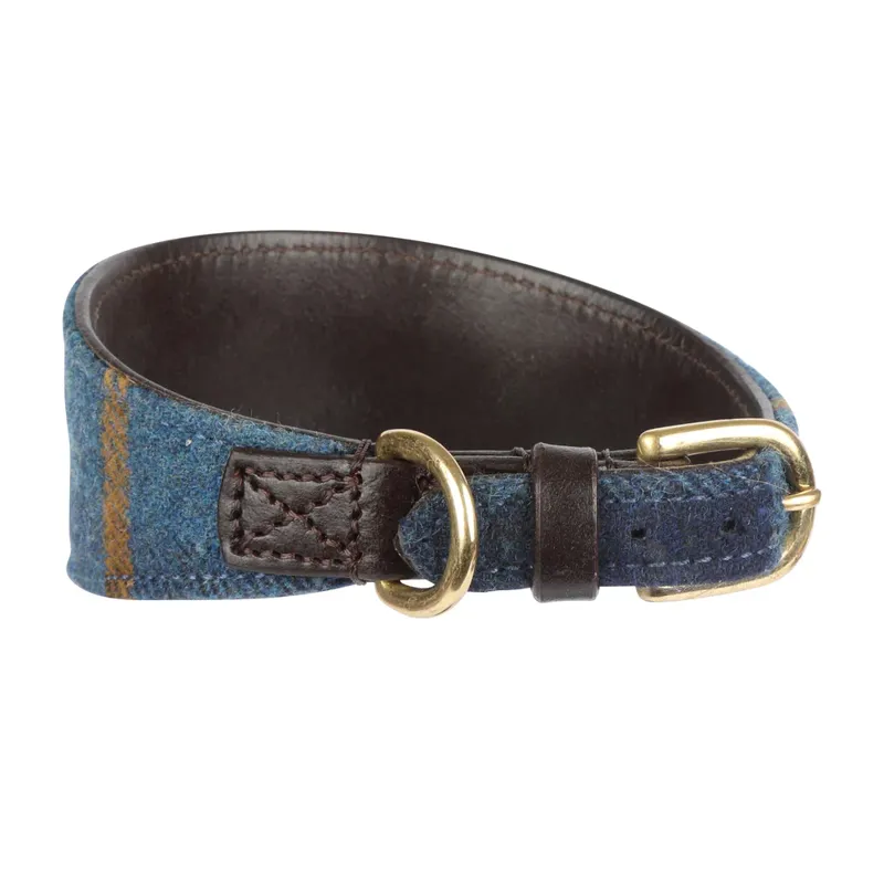 Digby and Fox Tweed Greyhound Collar - Small-4
