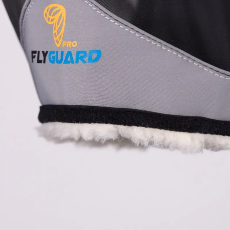 Shires FlyGuard Pro Stretch Fly Mask With Ear Holes - Jet-3