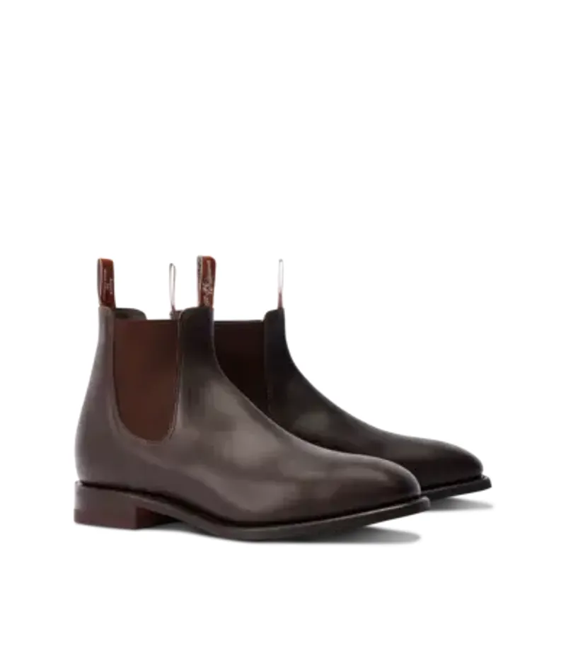 R.M.Williams Craftsman Boots Dynamic Flex Sole - Chestnut - G Width