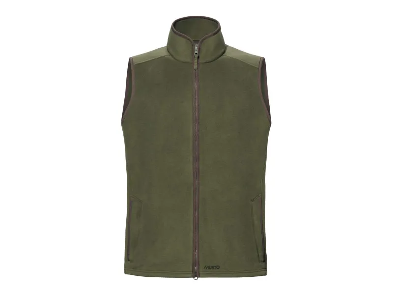 Musto Fenland 200 Polartec Vest - Deep Green