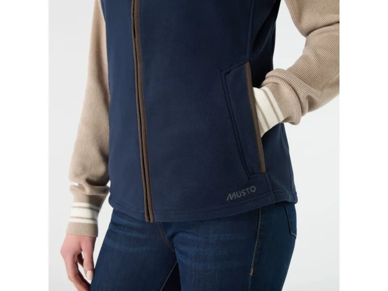 Musto Womens Fenland 200 Polartec Vest - Navy-5