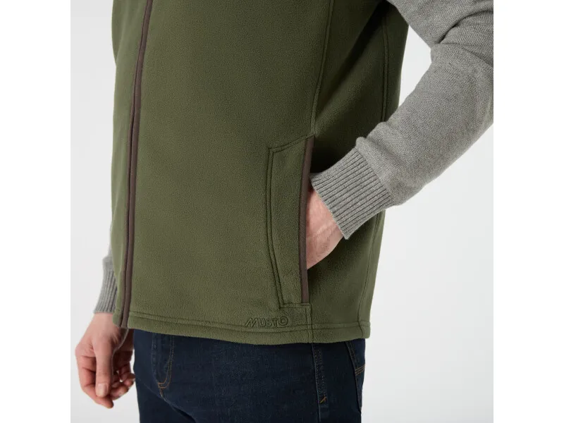 Musto Fenland 200 Polartec Vest - Deep Green-3