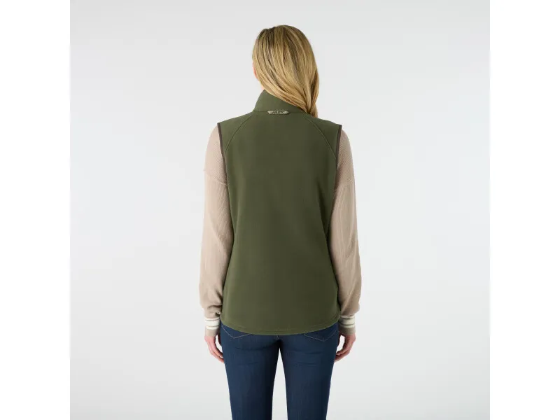 Musto Womens Fenland 200 Polartec Vest - Deep Green-2
