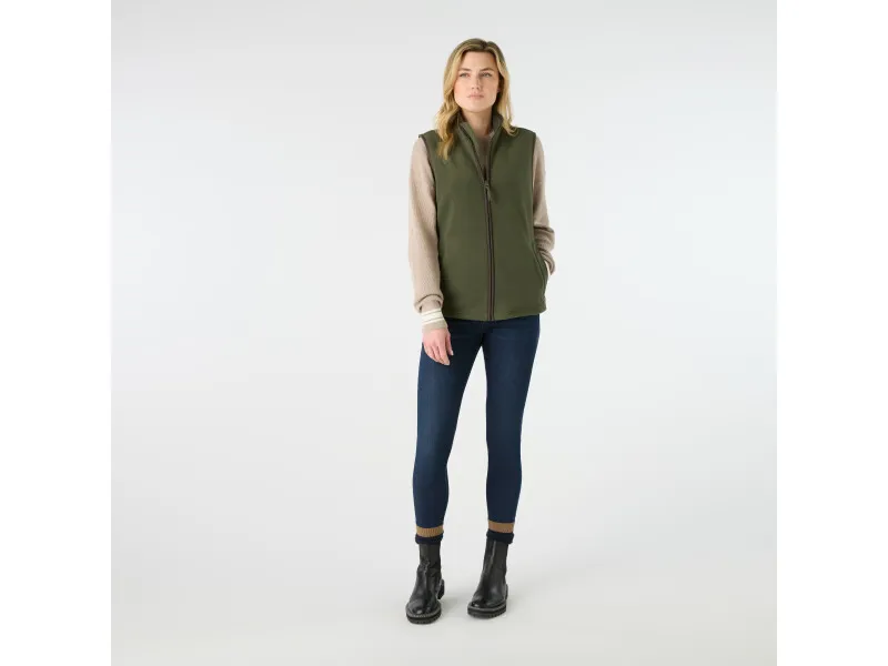 Musto Womens Fenland 200 Polartec Vest - Deep Green-3
