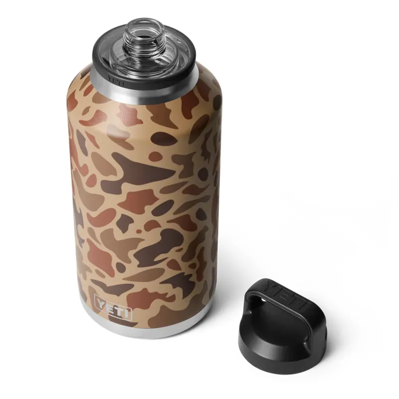 YETI Rambler 64oz Bottle With Chug Cap - Wetlands Camo-1
