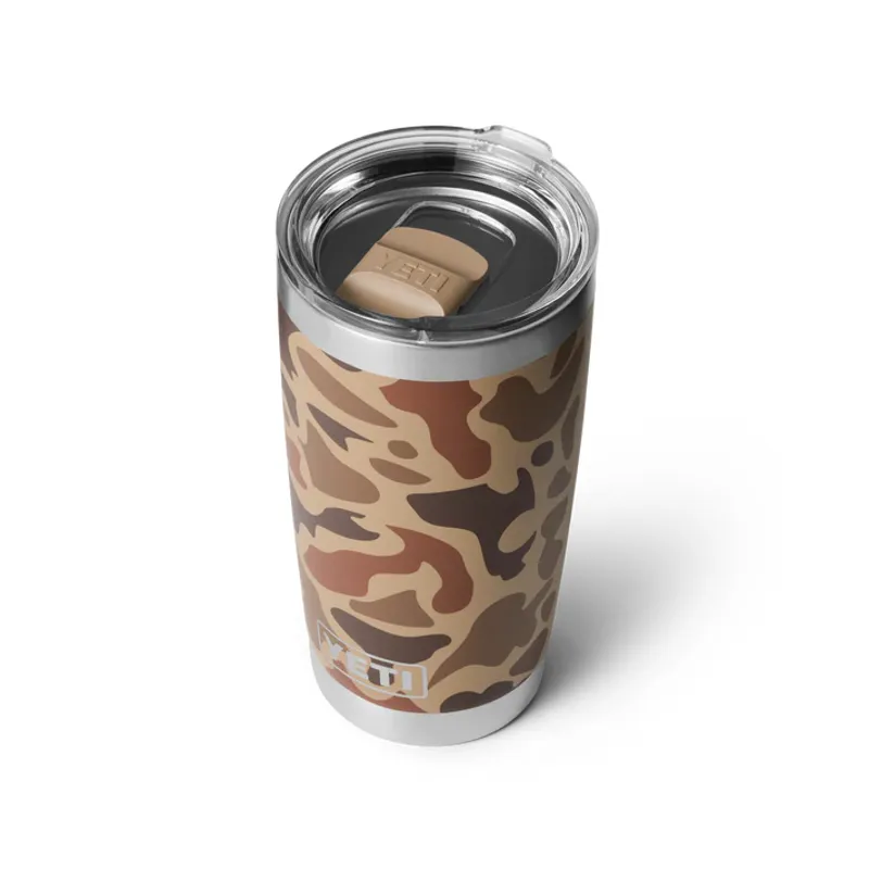 YETI Rambler 20oz Tumbler - Wetlands Camo