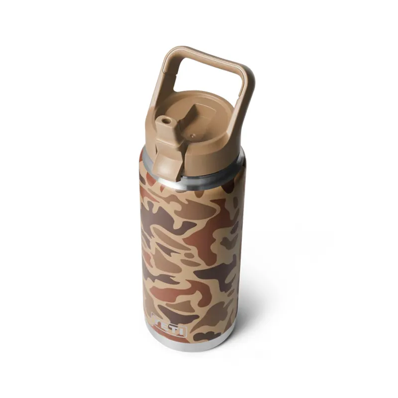 YETI Rambler 26oz Bottle With Straw Cap - Wetlands Camo-1
