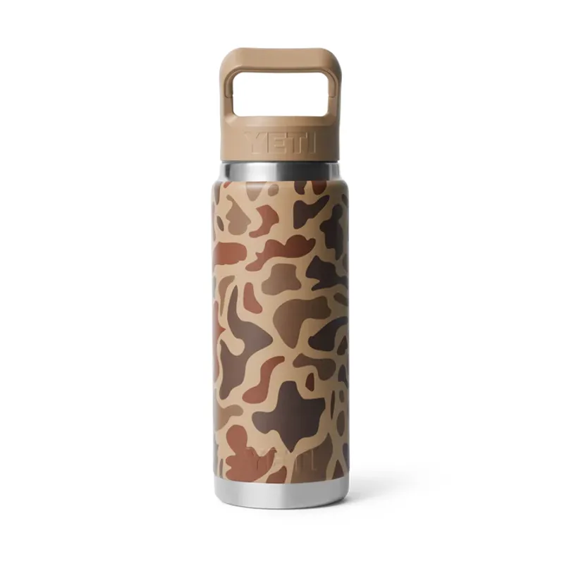 YETI Rambler 26oz Bottle With Straw Cap - Wetlands Camo-2