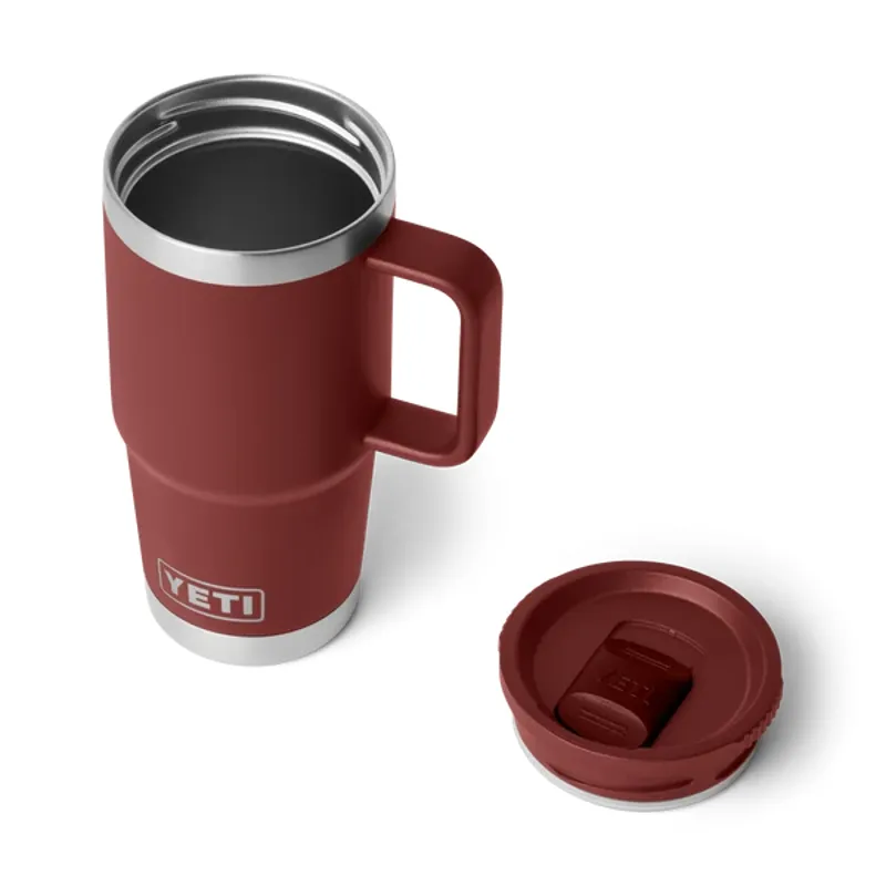 YETI Rambler 20oz Travel Mug - Stag Red-2