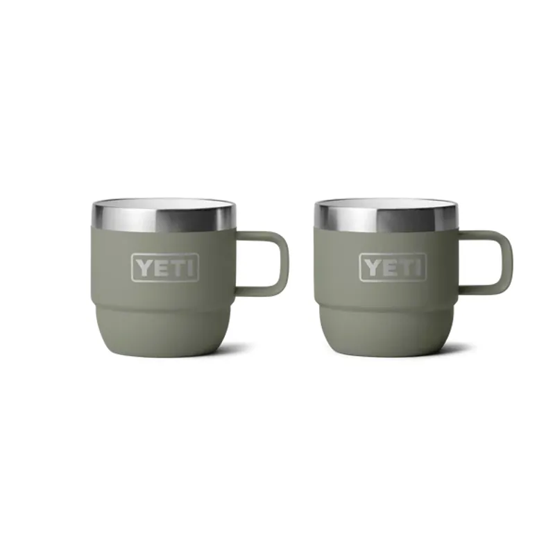 YETI Rambler 6oz Espresso Mug 2pk - Pampa Green